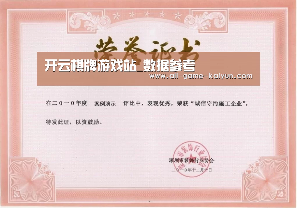 荣誉证书二(图1)