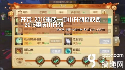 开元_2015重庆一中小升初择校费-2015重庆小升初(图4) 开云体育官网